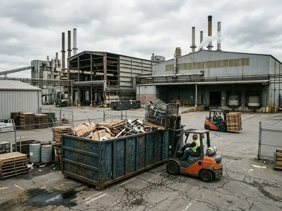 industrial-factory-scrap-conta-003 — frequently asked questions, Cheap Roll-off Dumpster Rentals in Temple, PA